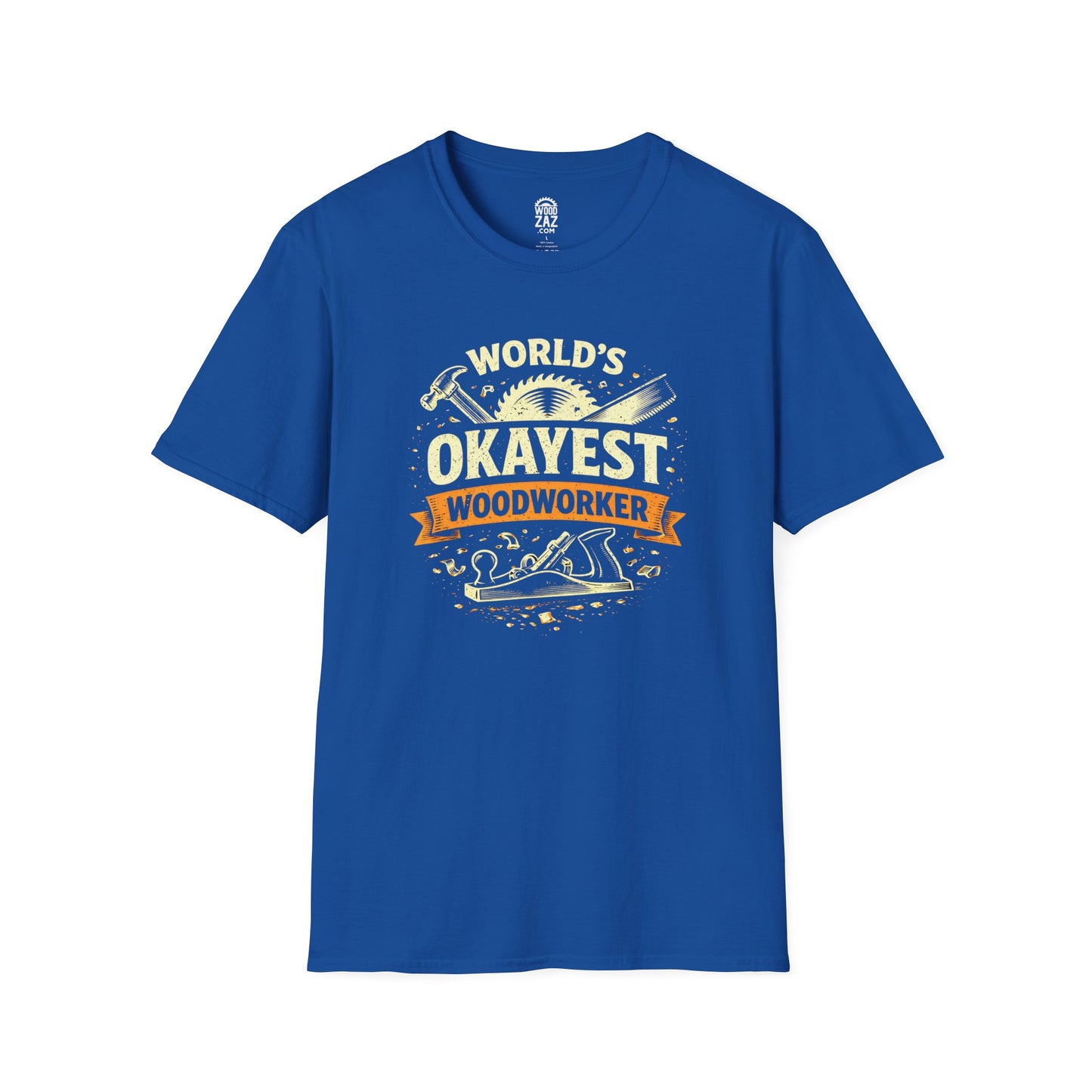 The World's Okiest Carpenter T-Shirt — Funny Woodworking Tee for Carpenters & DIYers