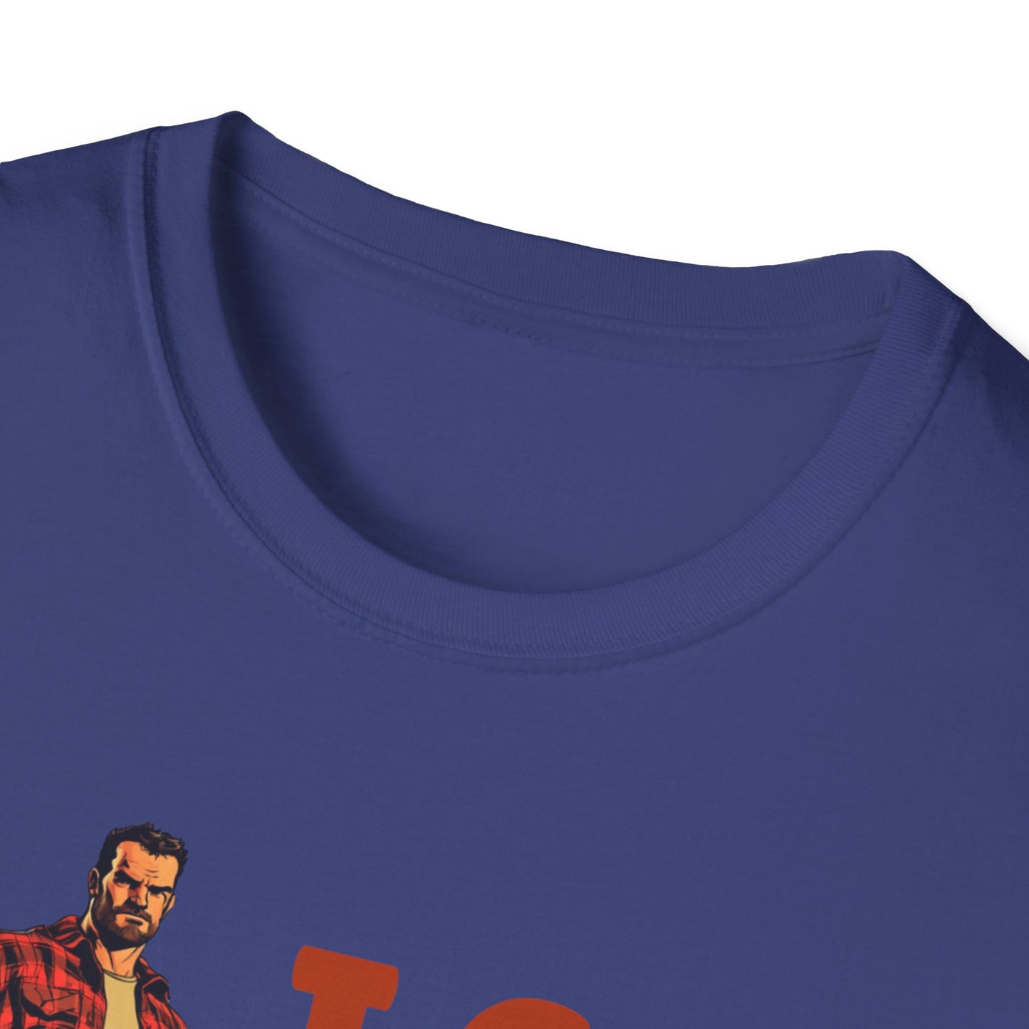 Woodworking Themed Unisex Softstyle T-Shirt - "I Cut I Create I Conquer"