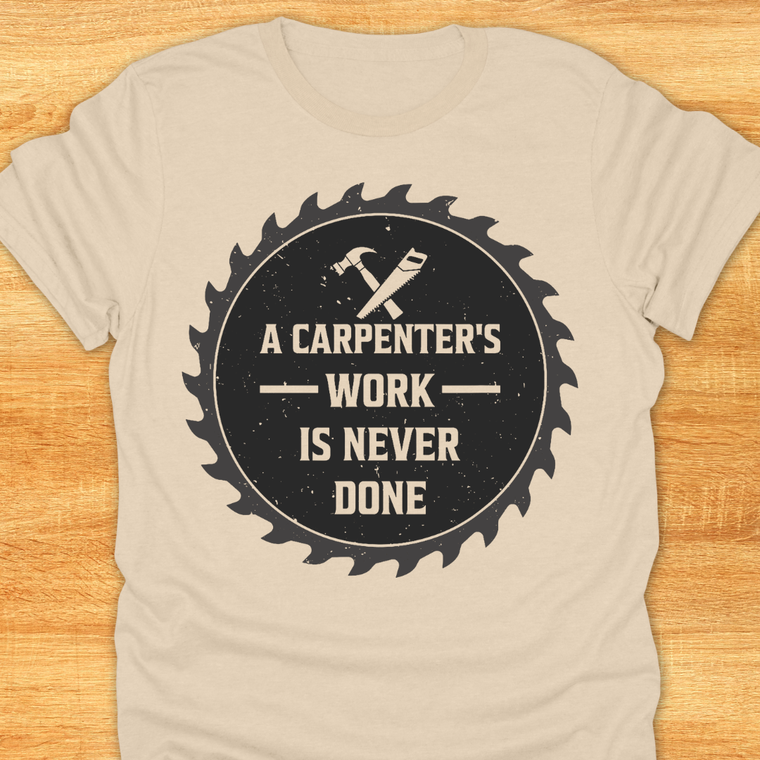 A Carpenter's Work is Never Done