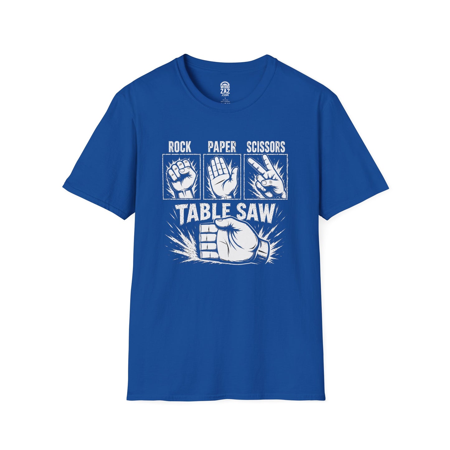 Rock Paper Scissors TableSaw T-Shirt