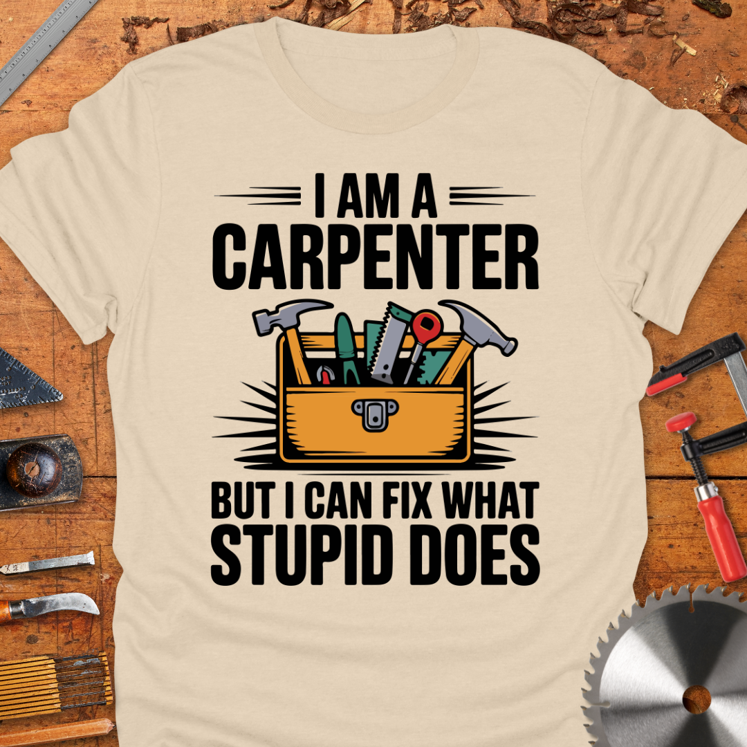 I Am A Carpenter But I Can Fix What Stupid Does