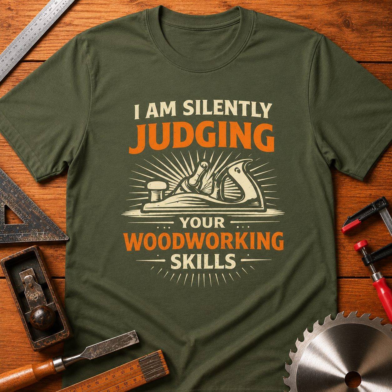 I Am Silently Judging Your Woodworking Skills
