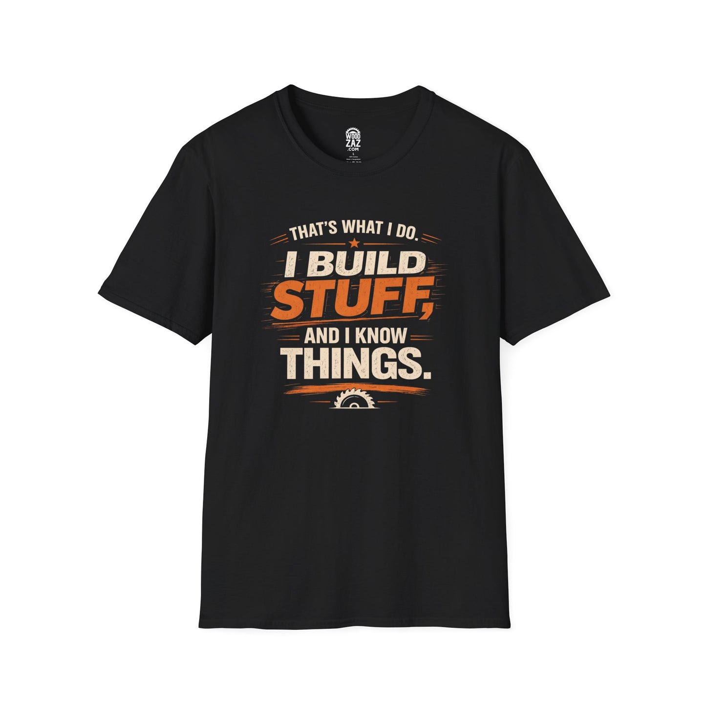 "THAT'S WHAT I DO. I BUILD STUFF, AND I KNOW THINGS."
