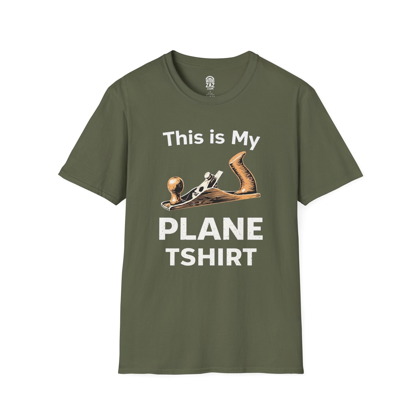 "This Is My Plane T-Shirt " Funny Woodworking T-Shirt