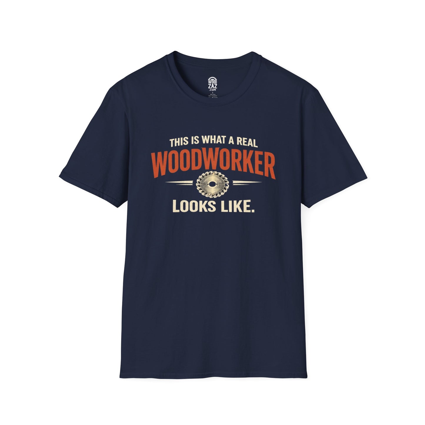 This what a Real Woodworker Looks Like, T-Shirt — Funny Woodworking Tee