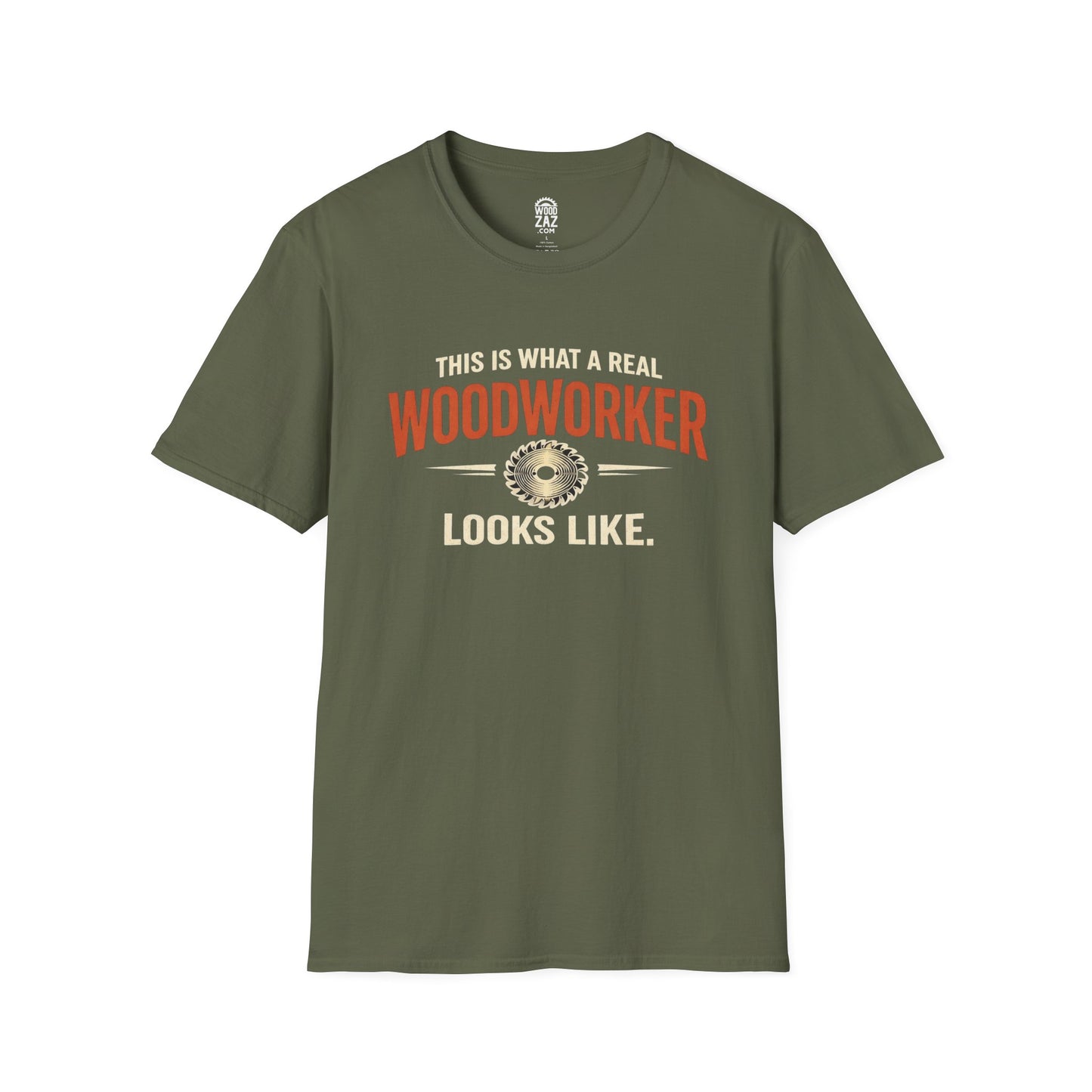 This what a Real Woodworker Looks Like, T-Shirt — Funny Woodworking Tee