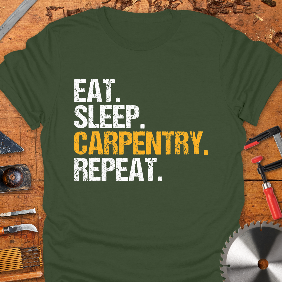Eat Sleep Carpentry Repeat