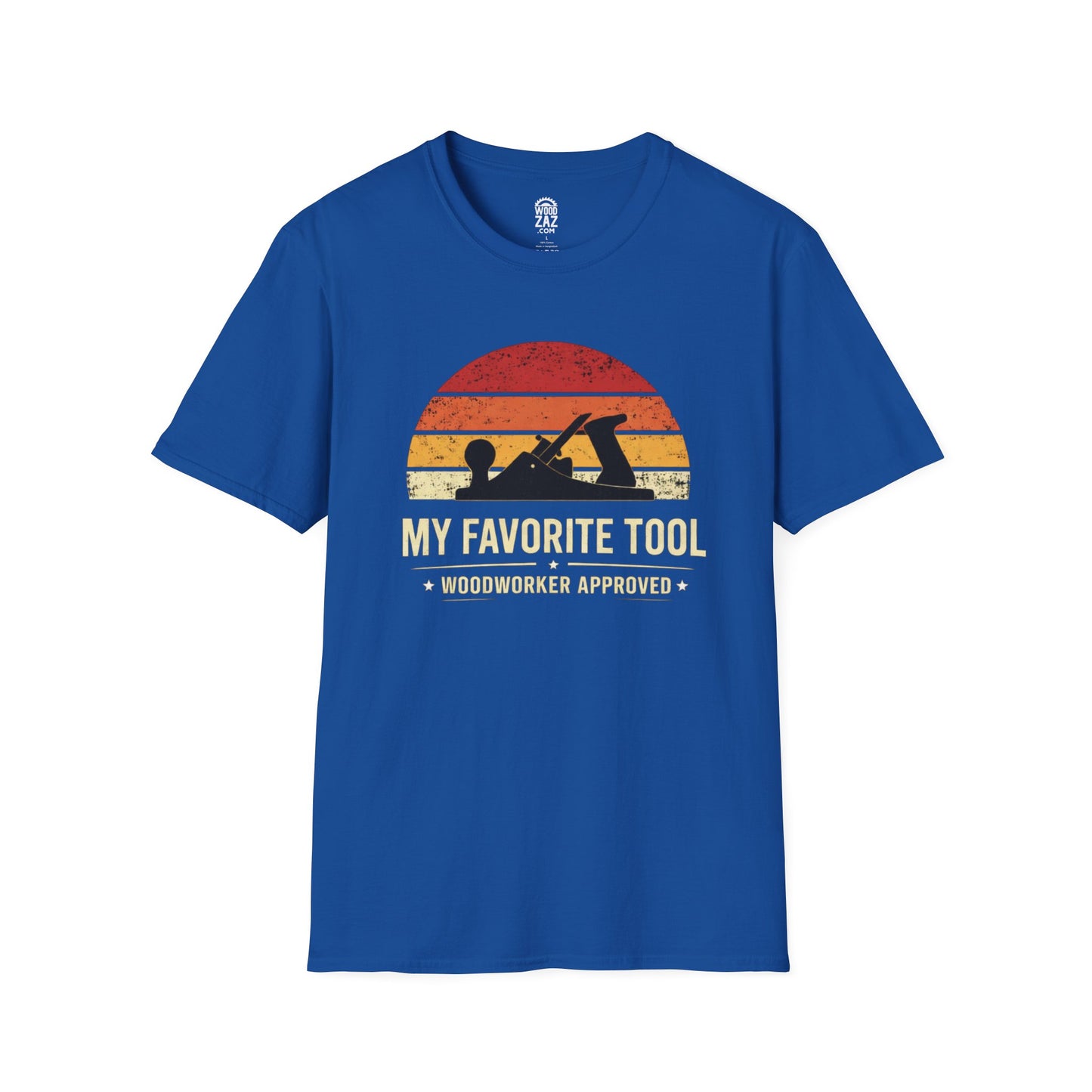 Woodworker Approved T-Shirt — "My Favorite Tool" Hand Plain Woodworking Tee