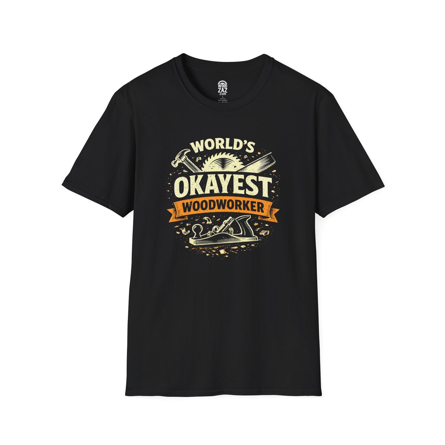 The World's Okiest Carpenter T-Shirt — Funny Woodworking Tee for Carpenters & DIYers