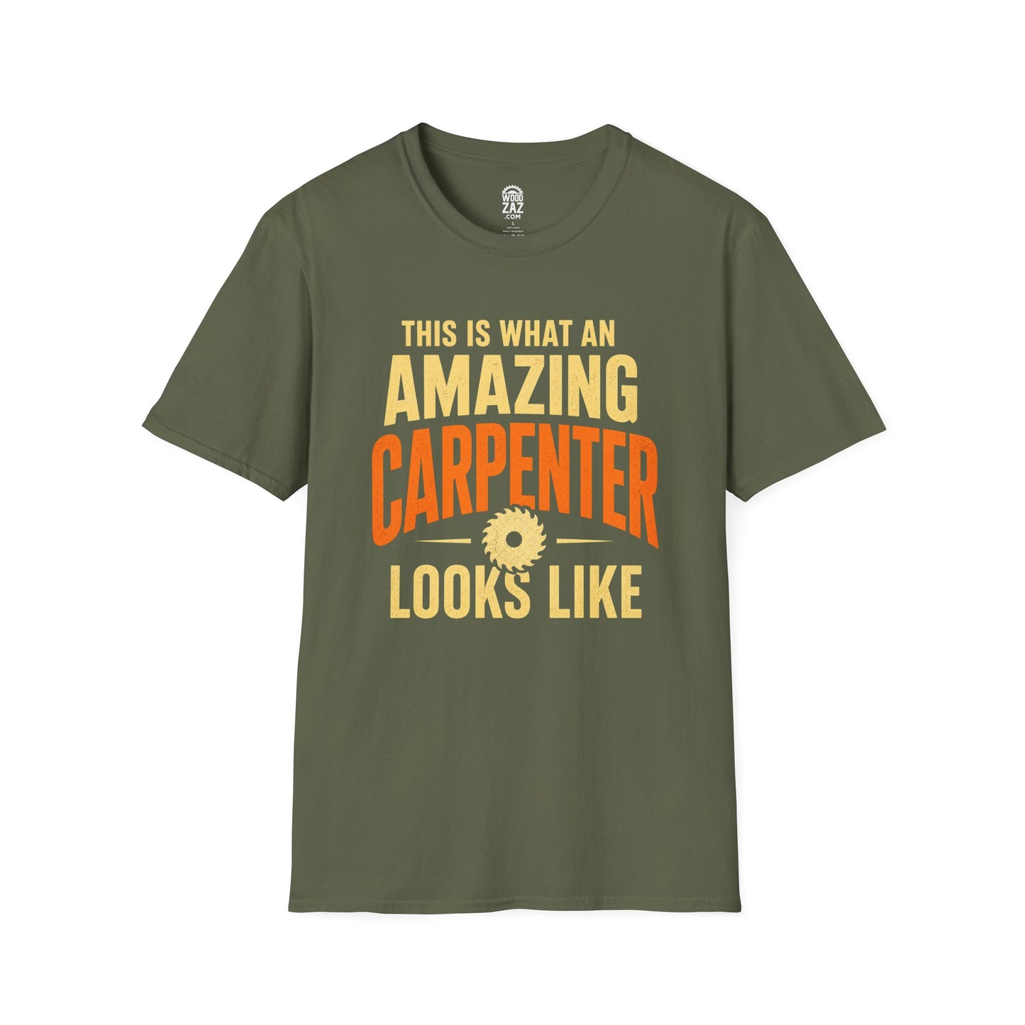 This is what an AMAZING CARPENTER looks like, Carpenter T-Shirt — Funny Woodworking Tee