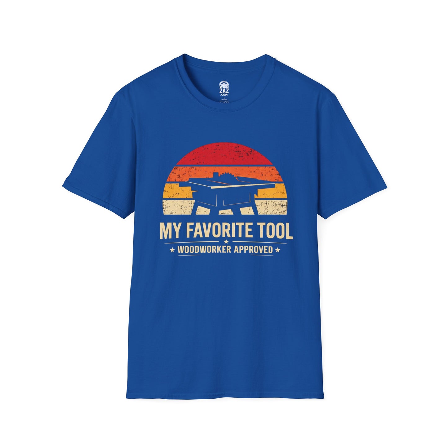 Table Saw Woodworker T-Shirt — "My Favorite Tool"