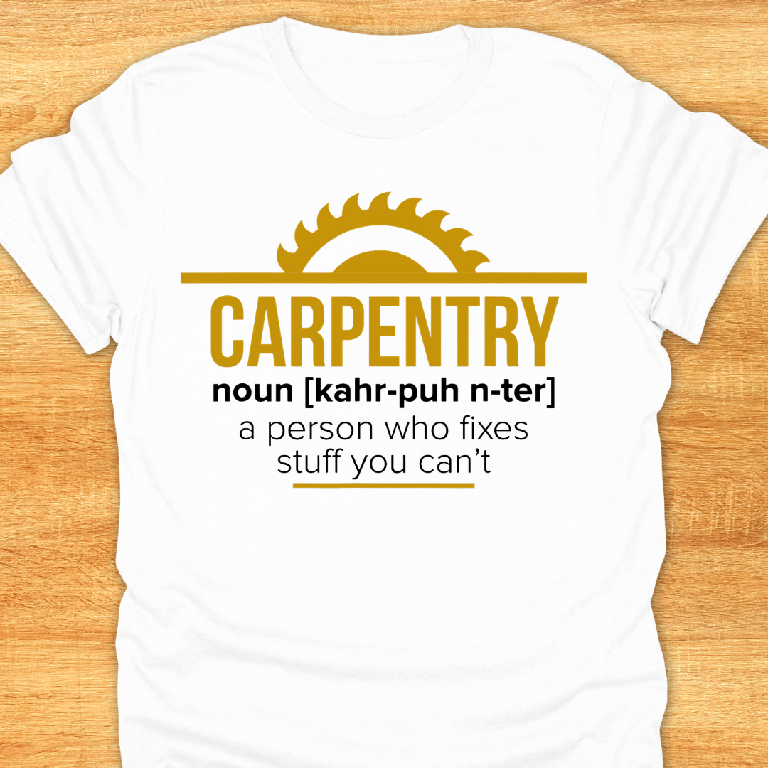 Carpentry Noun…