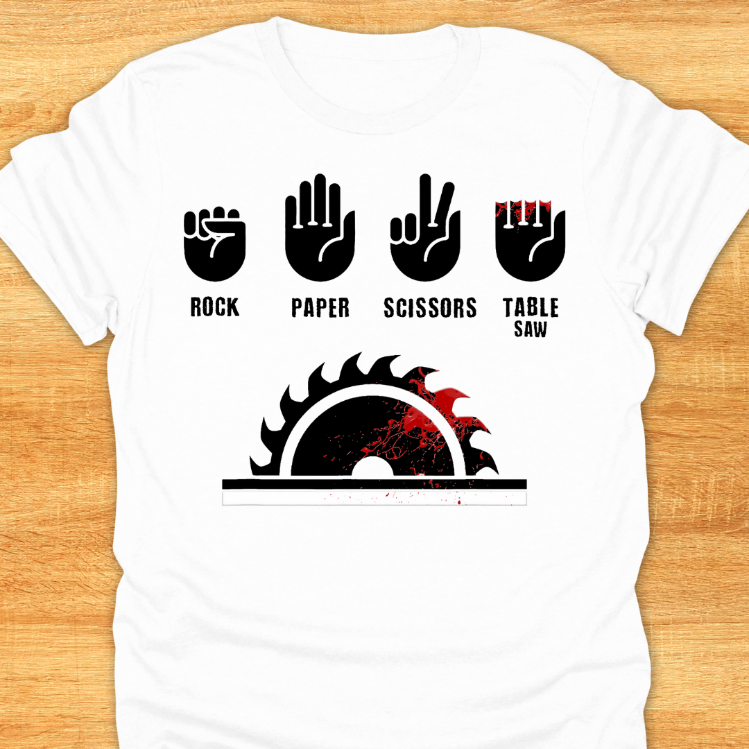 Rock Paper Scissors Table Saw