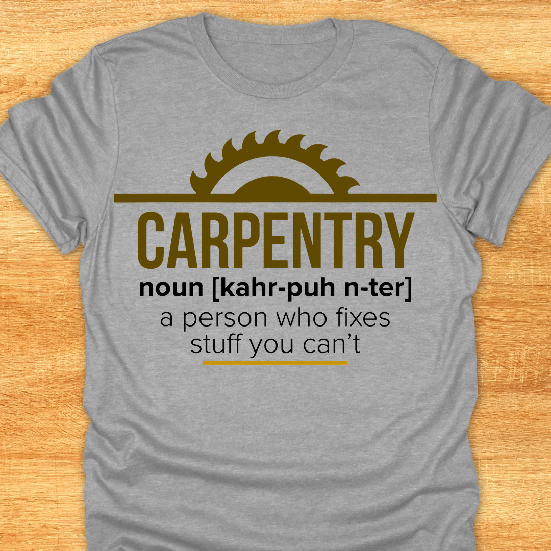 Carpentry Noun…