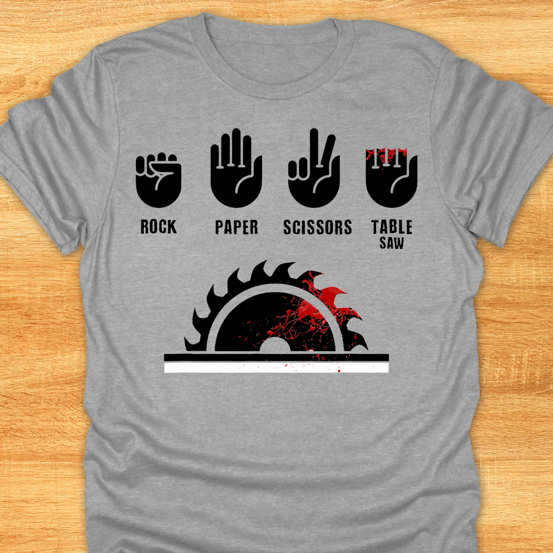 Rock Paper Scissors Table Saw