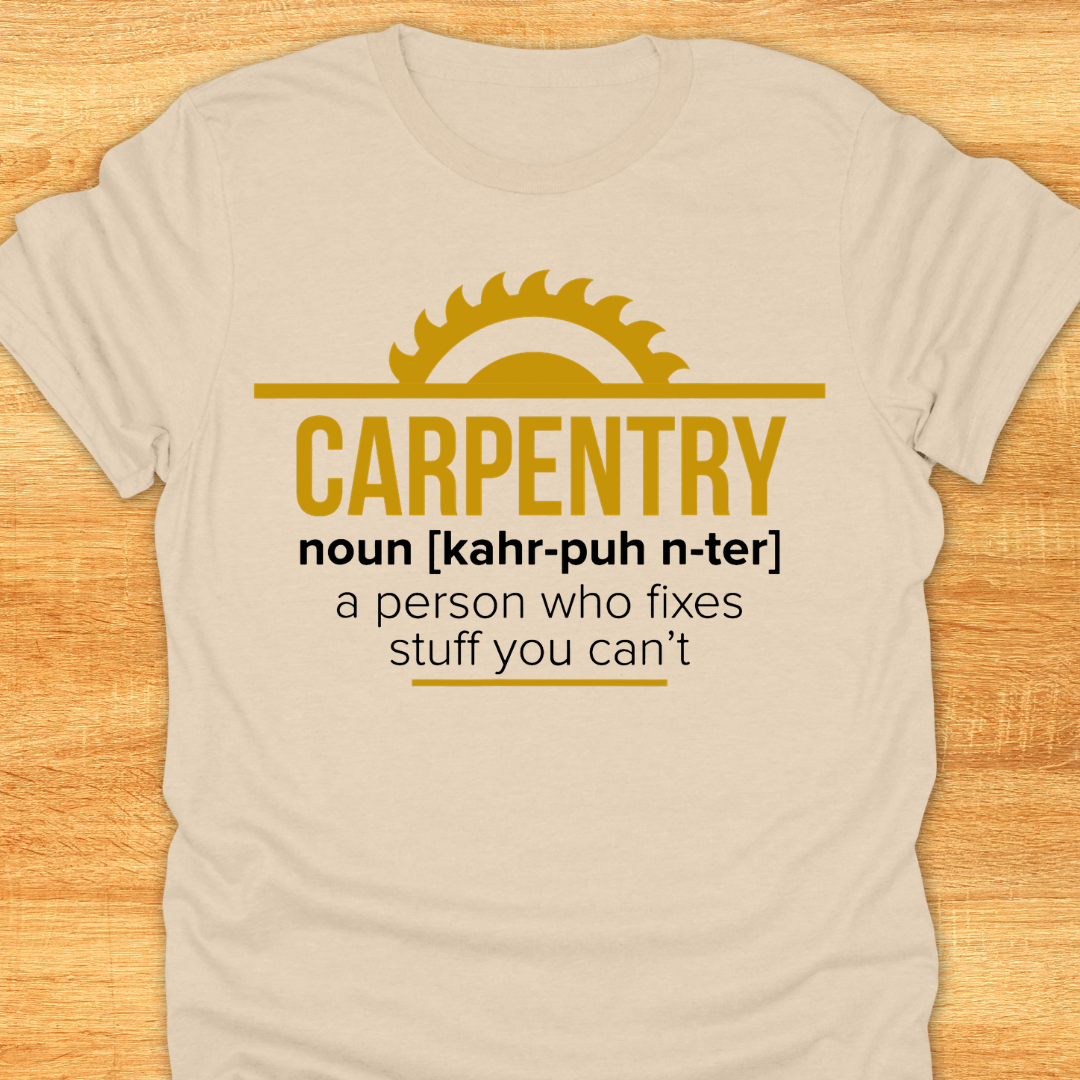 Carpentry Noun…
