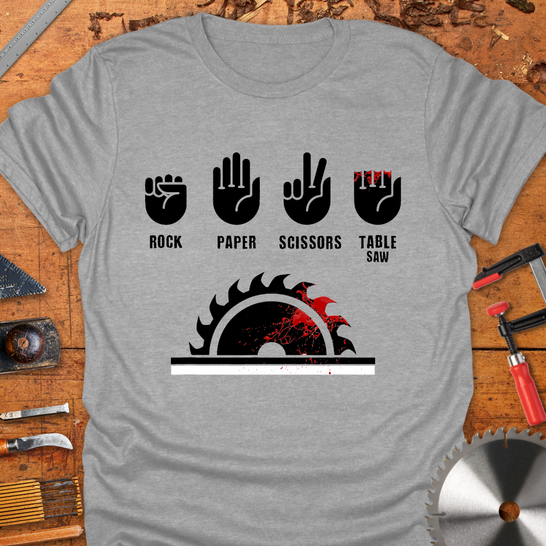 Rock Paper Scissors Table Saw