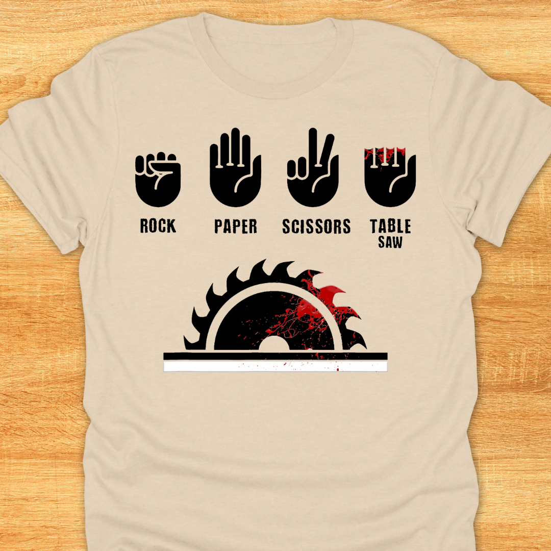 Rock Paper Scissors Table Saw