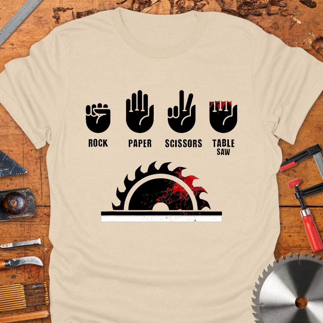 Rock Paper Scissors Table Saw