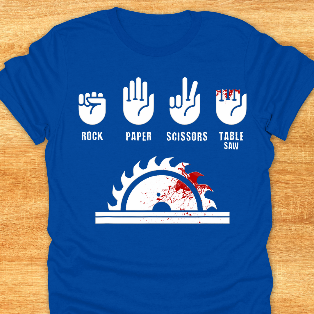 Rock Paper Scissors Table Saw