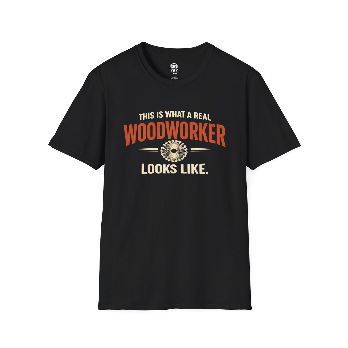 This what a Real Woodworker Looks Like, T-Shirt — Funny Woodworking Tee