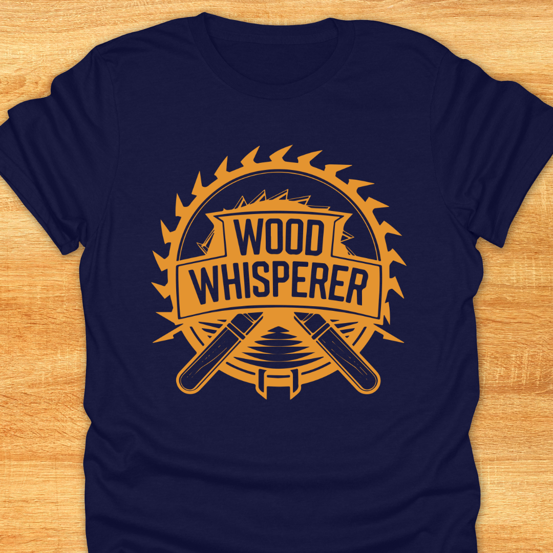 Wood Whisperer Unisex T-Shirt - Funny Witty Design
