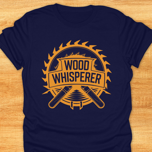Wood Whisperer Unisex T-Shirt - Funny Witty Design