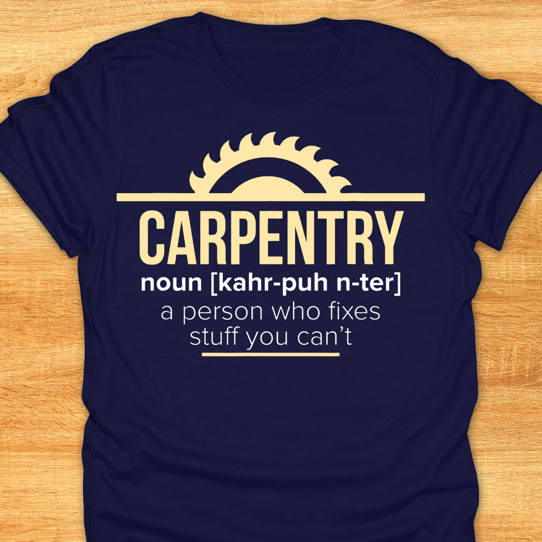 Carpentry Noun…