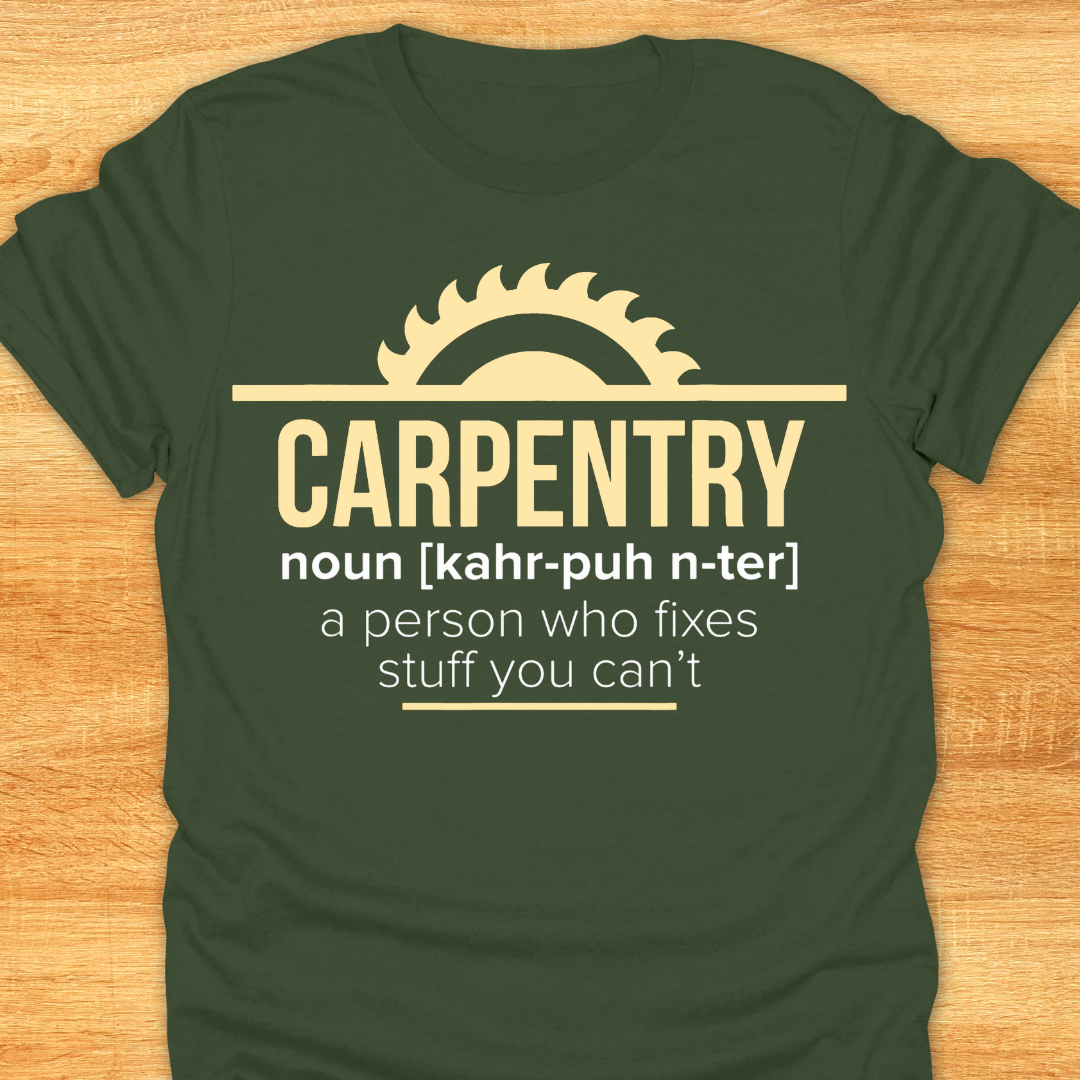 Carpentry Noun…