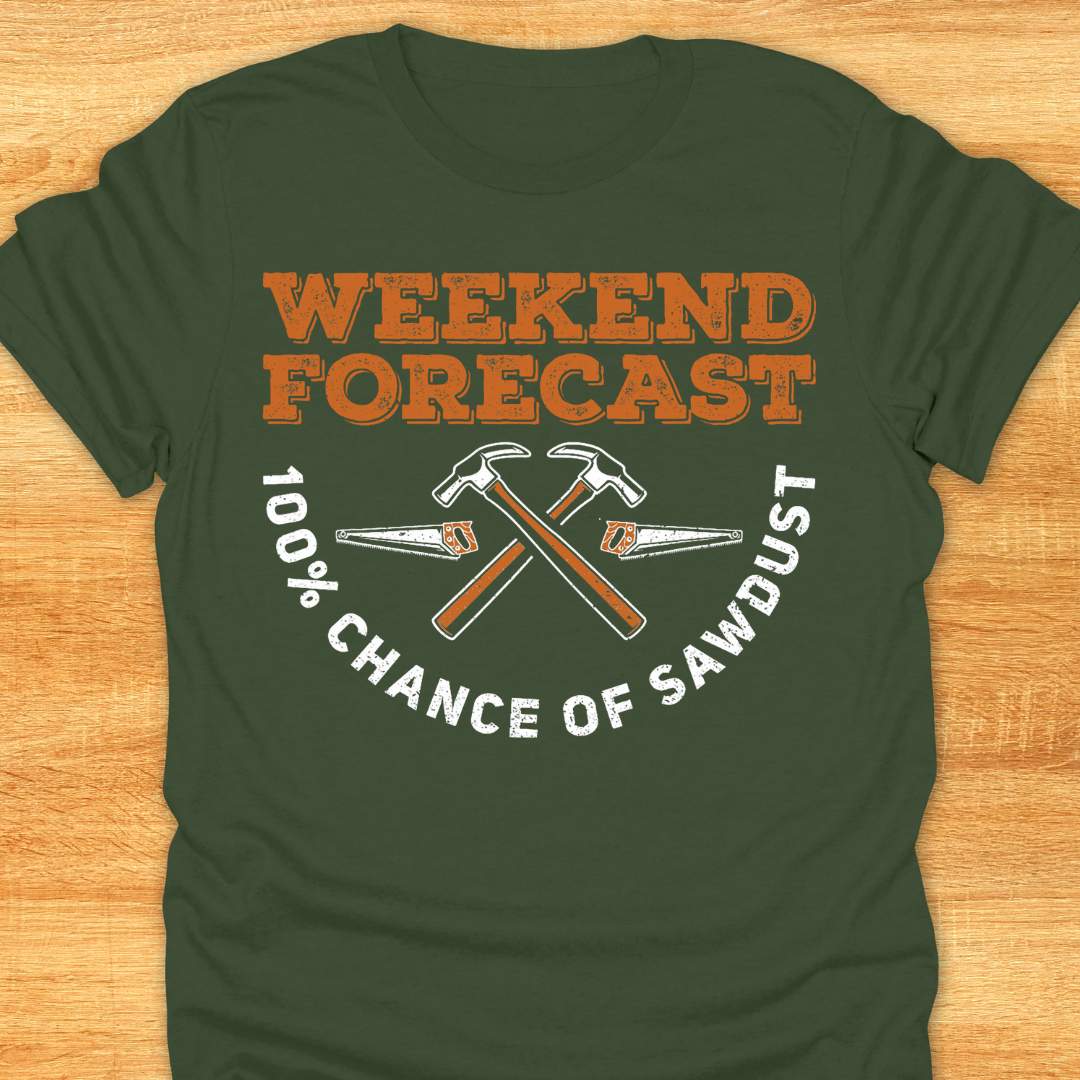 Weekend Forecast 100% Chance of Sawdust