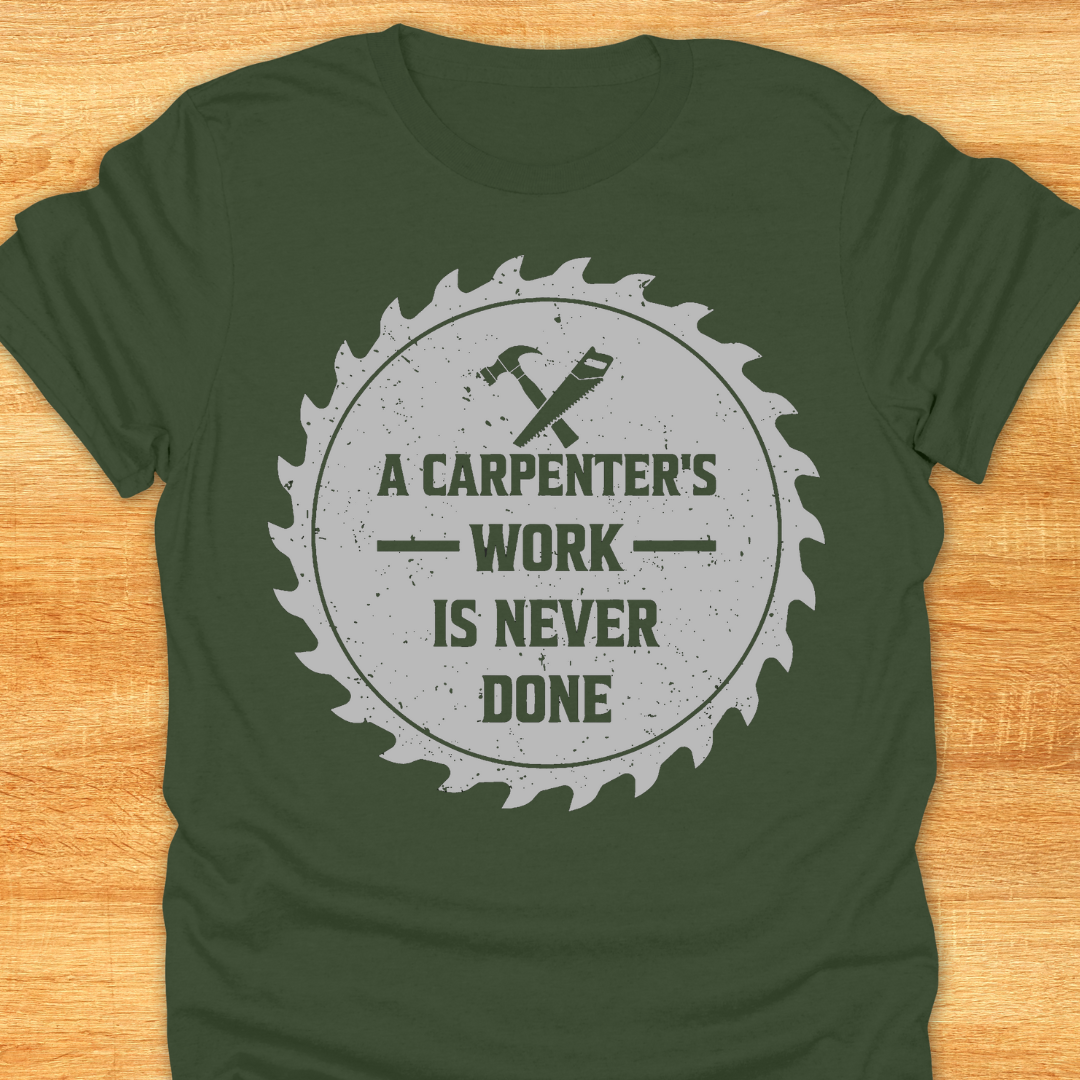 A Carpenter's Work is Never Done