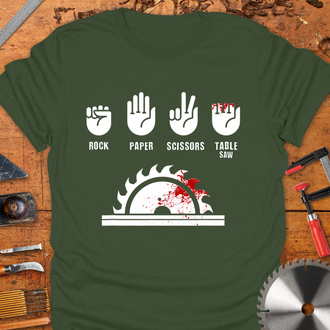 Rock Paper Scissors Table Saw