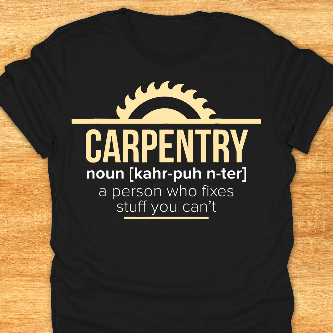 Carpentry Noun…
