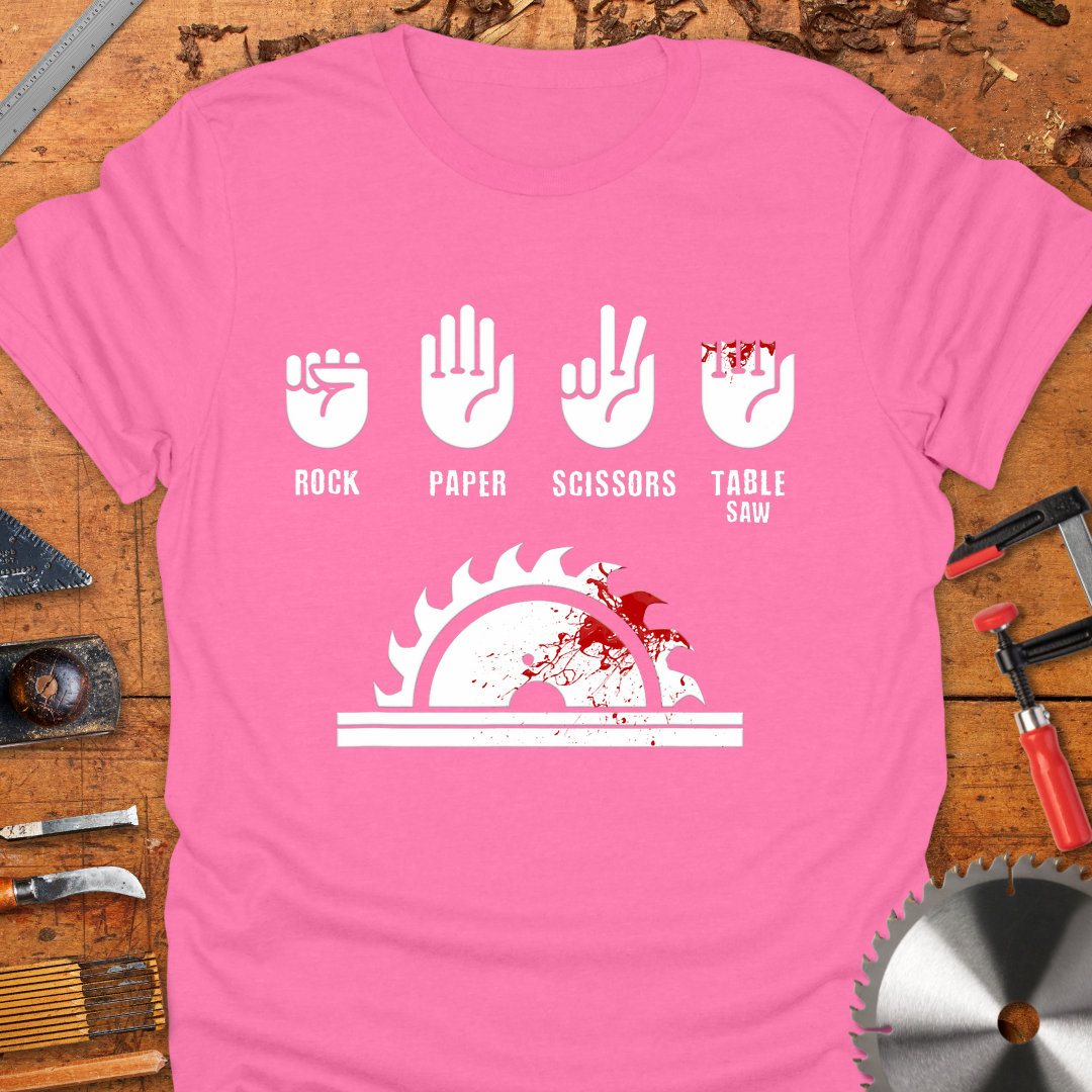Rock Paper Scissors Table Saw