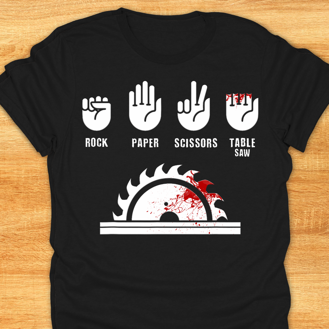 Rock Paper Scissors Table Saw