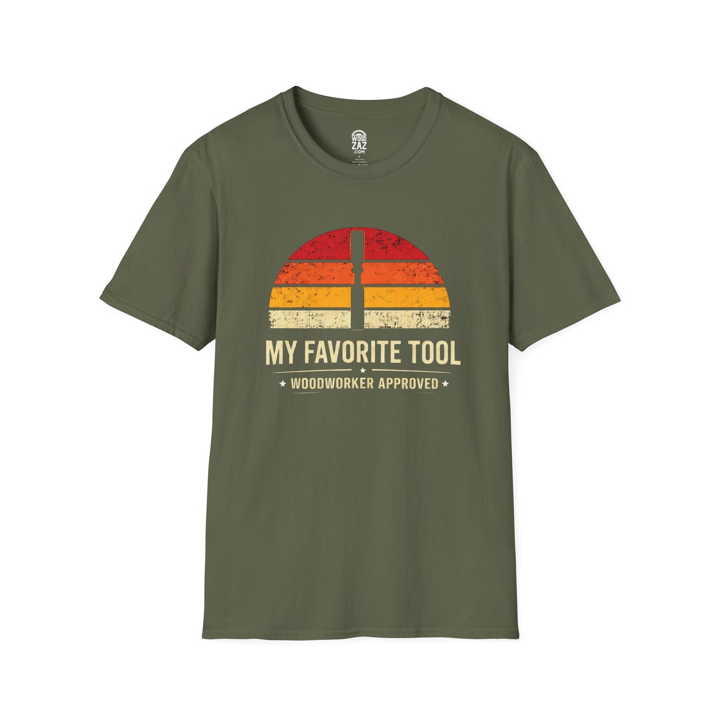 Woodworker 'My Favorite Tool: Chisel' T-Shirt — Prideful Carpentry Tee