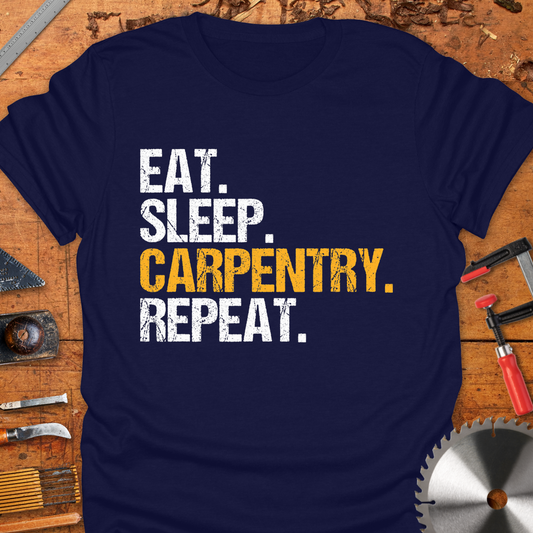 Eat Sleep Carpentry Repeat