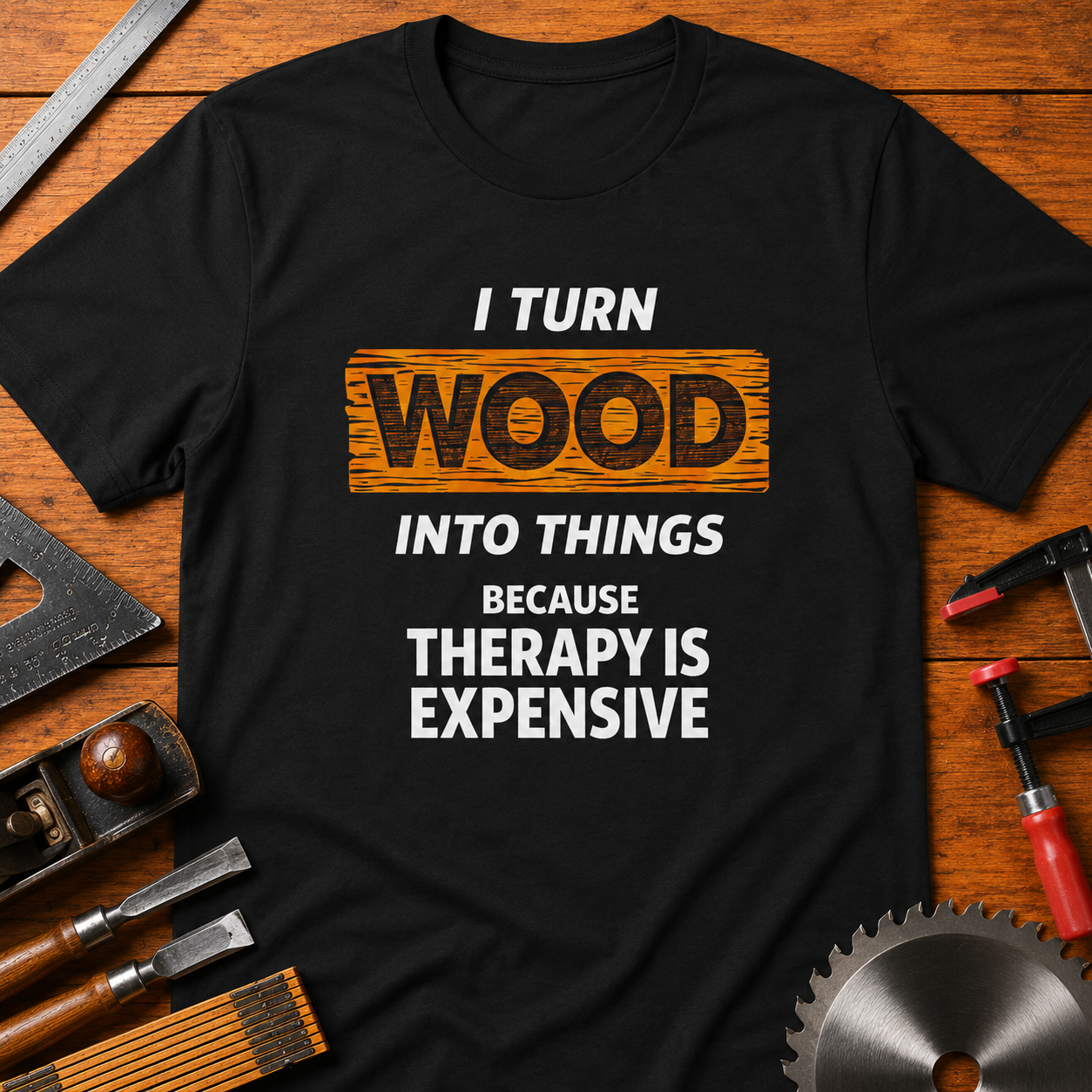 I Turn Wood into Things Because Therapy Is Expensive
