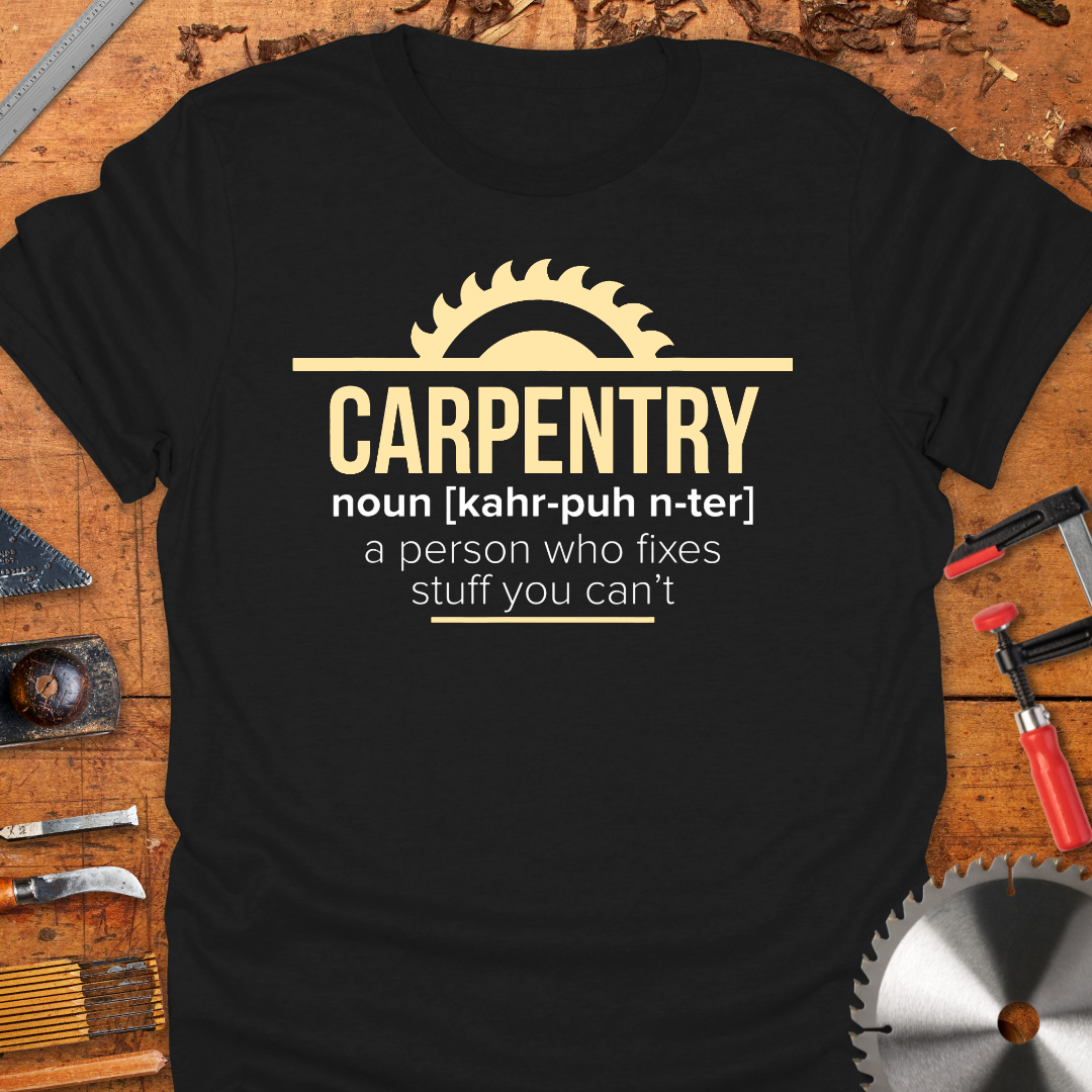 Carpentry Noun…