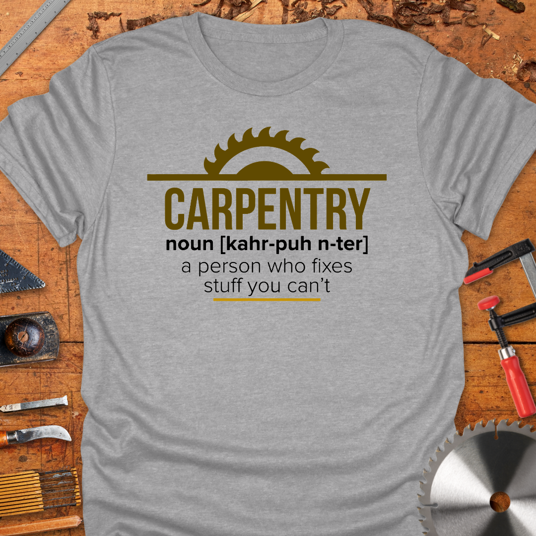 Carpentry Noun…