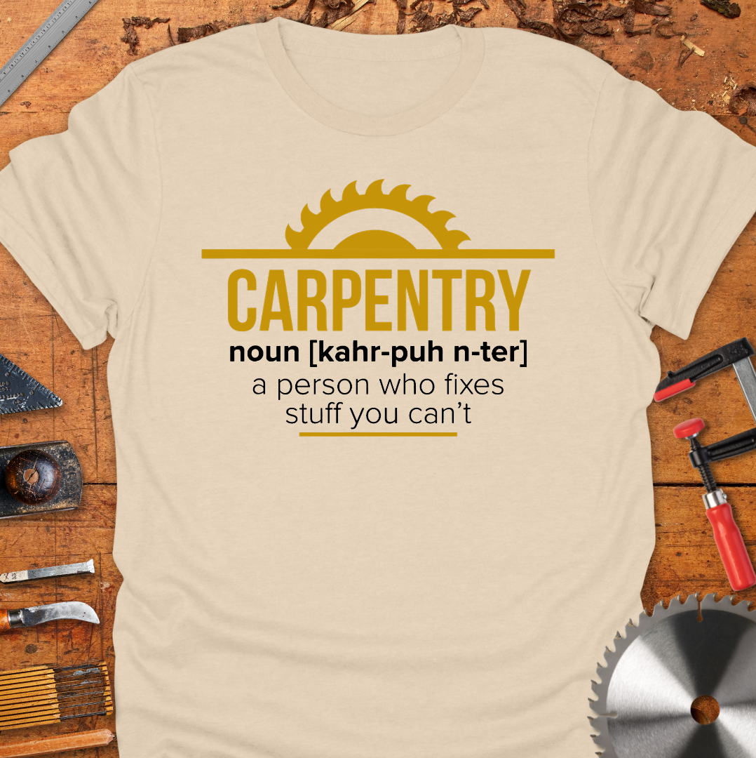 Carpentry Noun…