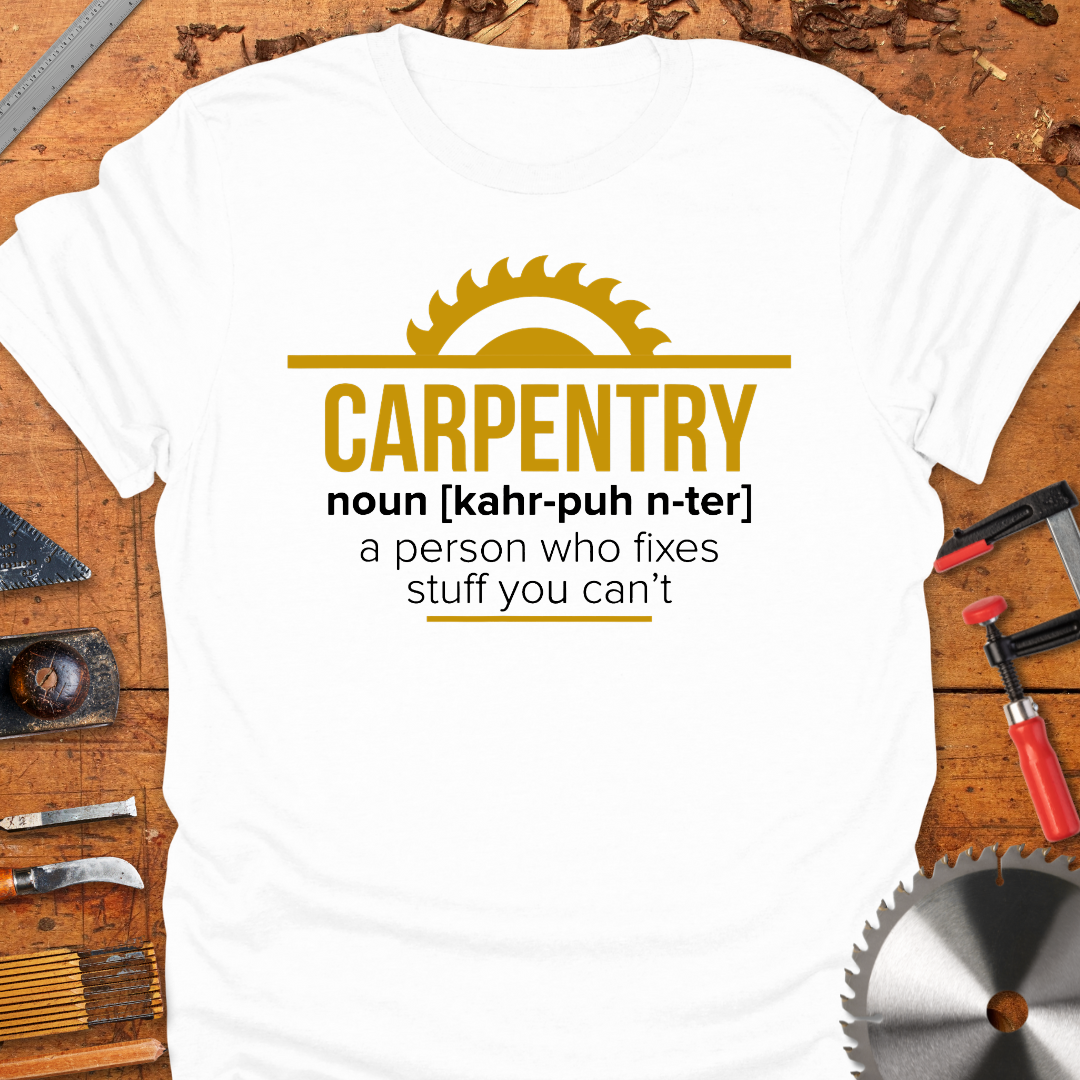 Carpentry Noun…