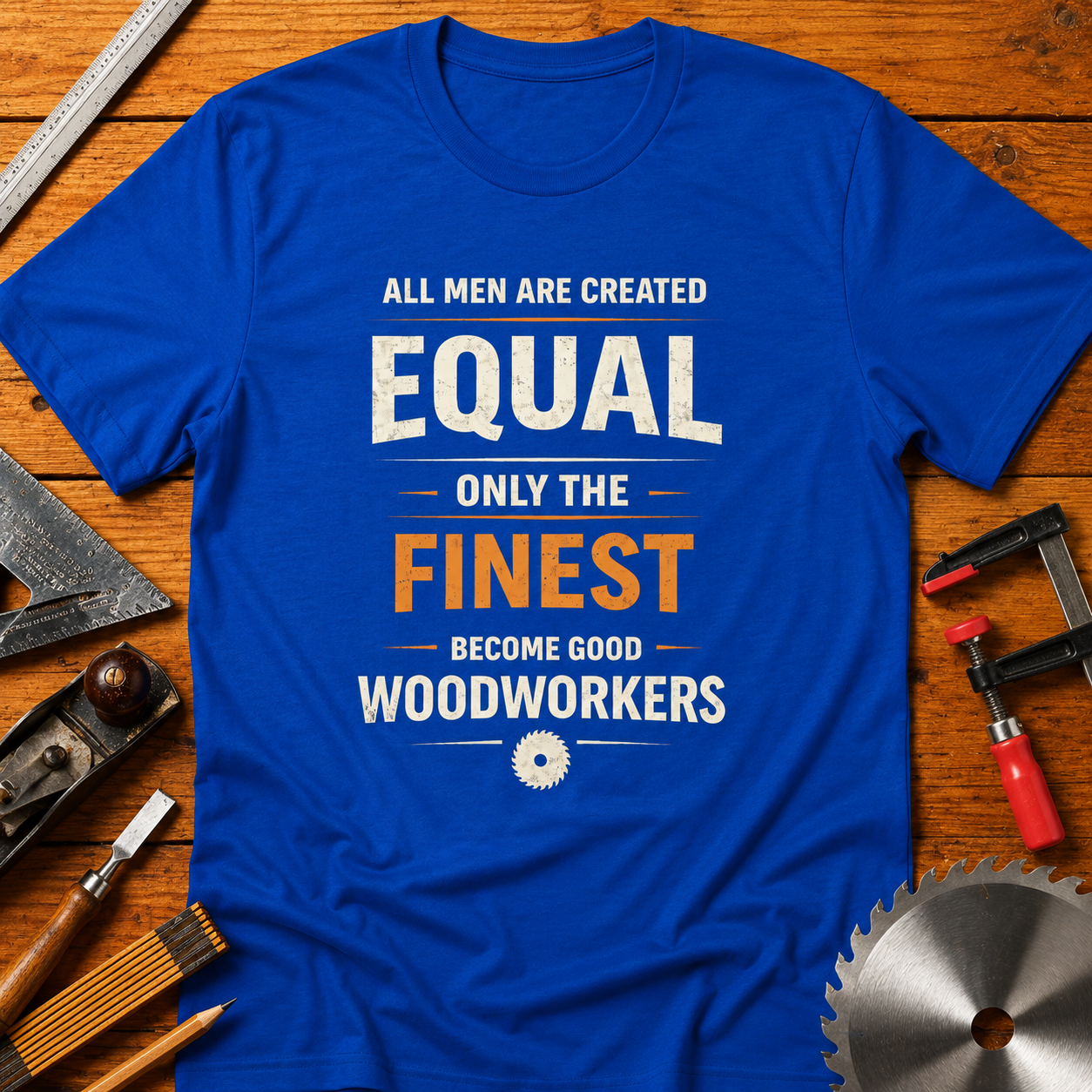 All Men Are Created Equal, Only the Finest Become Good Woodworkers