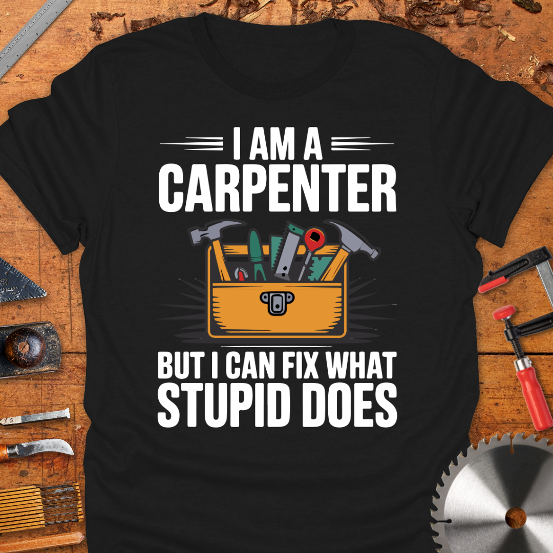 I Am A Carpenter But I Can Fix What Stupid Does