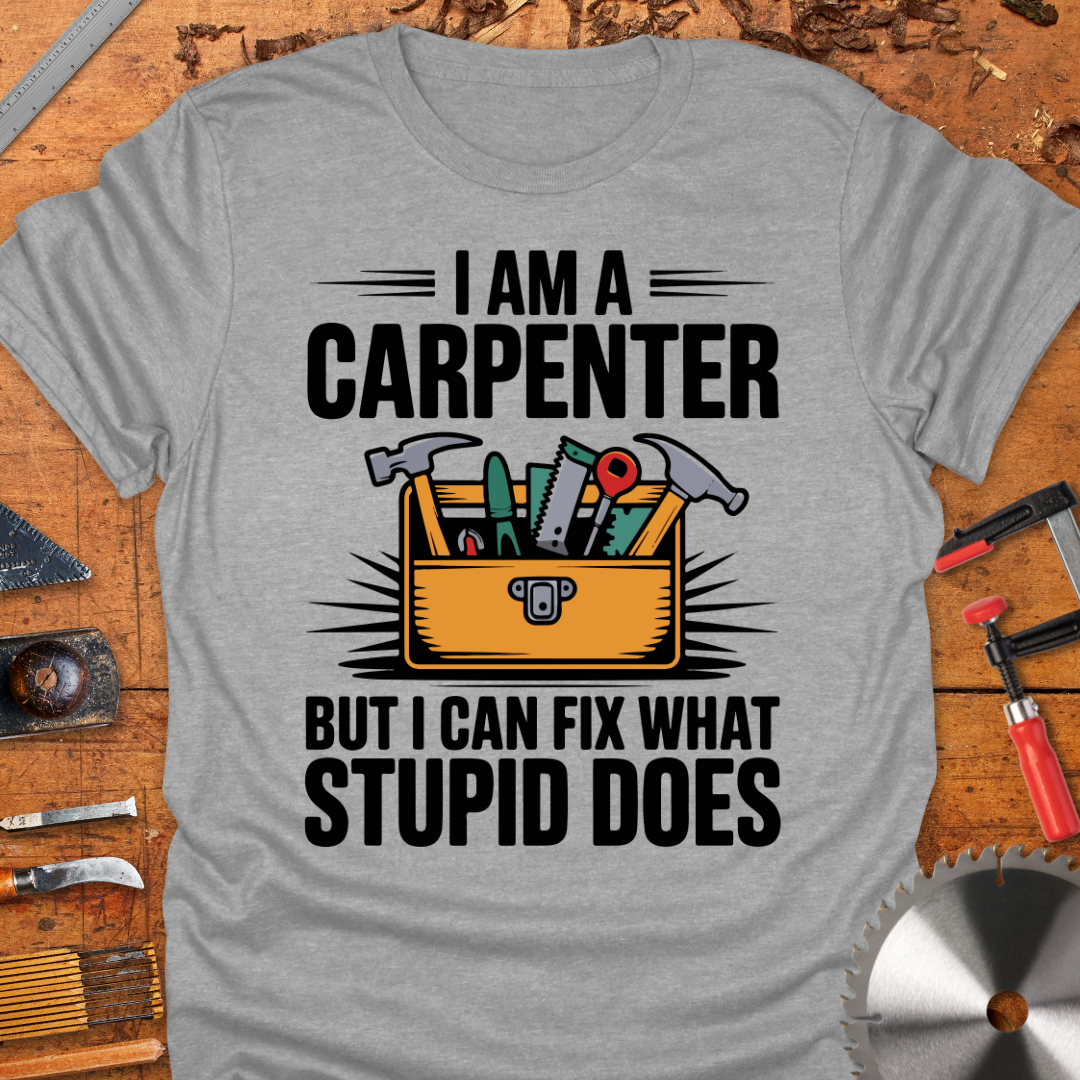 I Am A Carpenter But I Can Fix What Stupid Does
