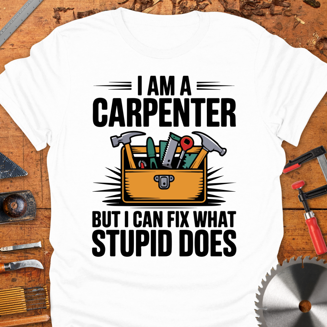 I Am A Carpenter But I Can Fix What Stupid Does