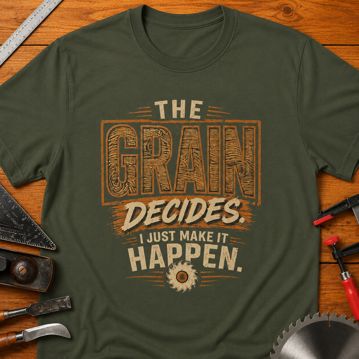 The Grain Decides...