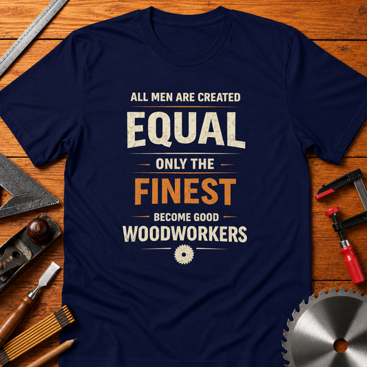 All Men Are Created Equal, Only the Finest Become Good Woodworkers