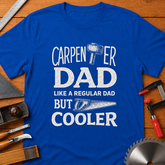 Carpenter DAD…. But Cooler, Woodworking Tee