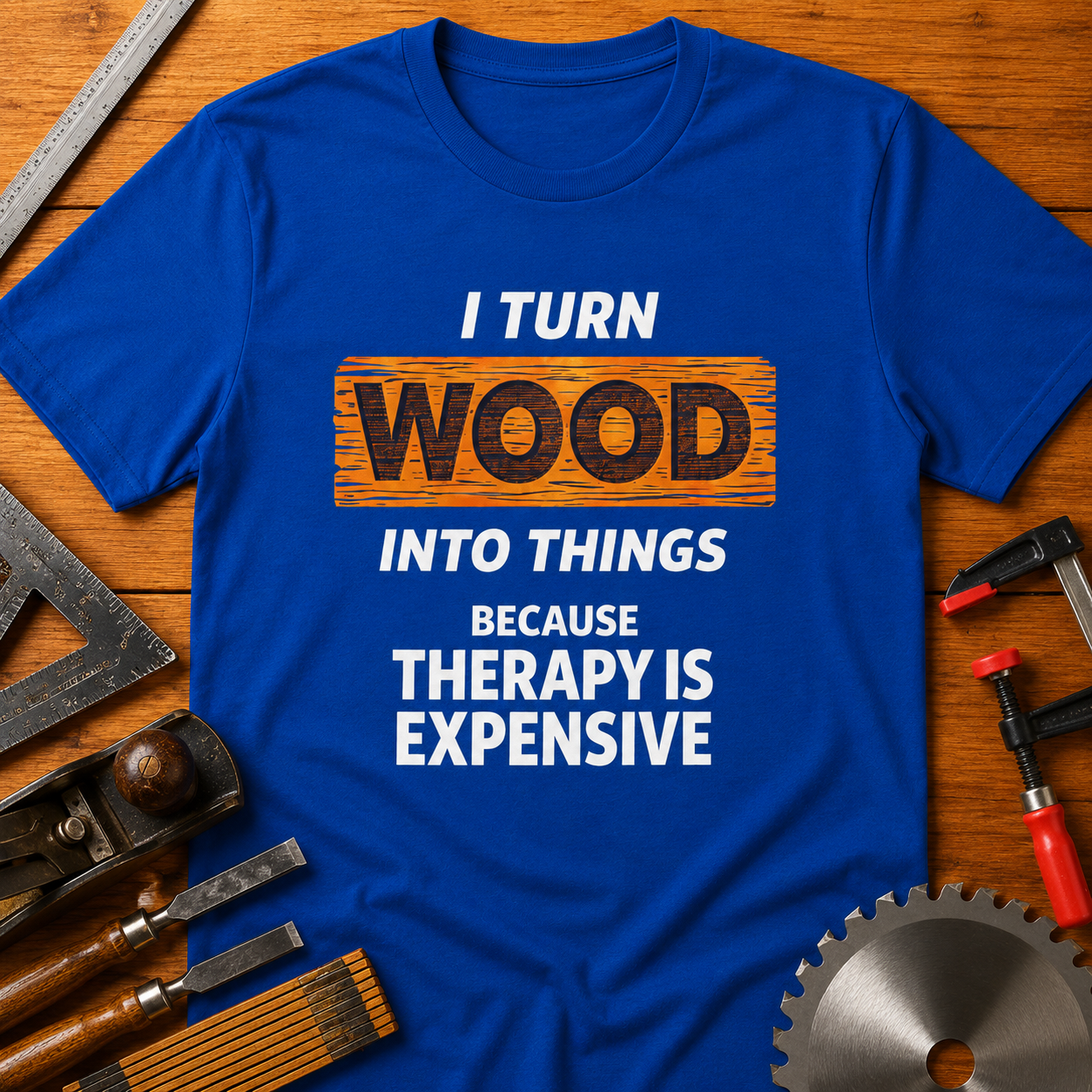 I Turn Wood into Things Because Therapy Is Expensive